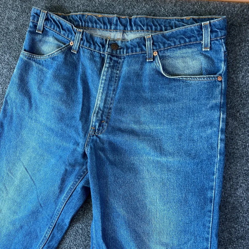 Vintage Levi's 506 Jeans Mens 38x29‎ Blue Denim Cotton Medium Wash Made In USA